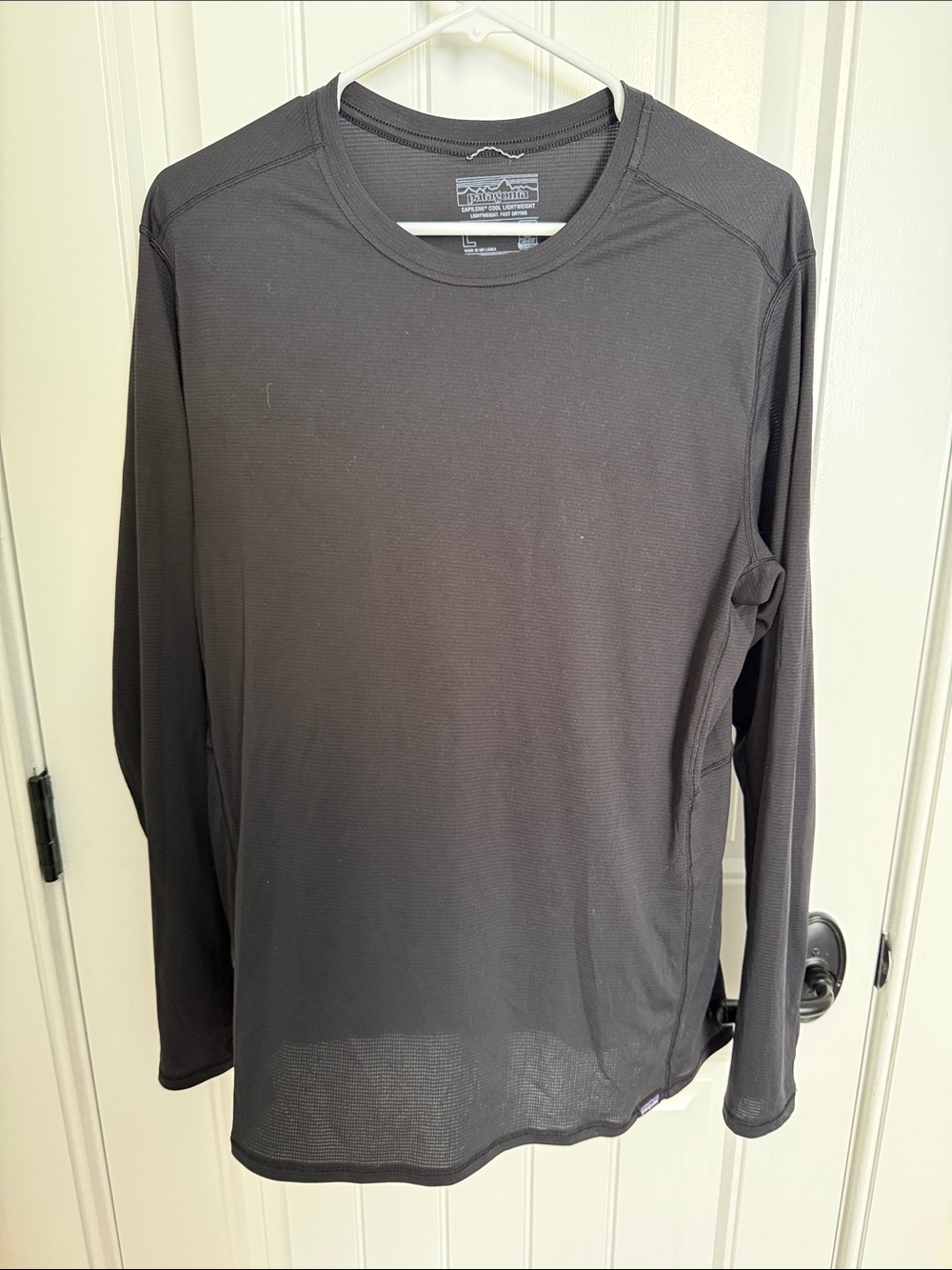 Patagonia Men's Long-Sleeve Crew Shirt - Black